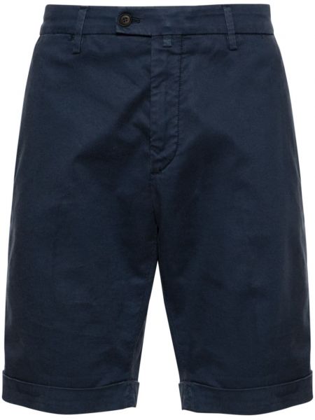 Pantaloni chino cu nasturi Corneliani albastru