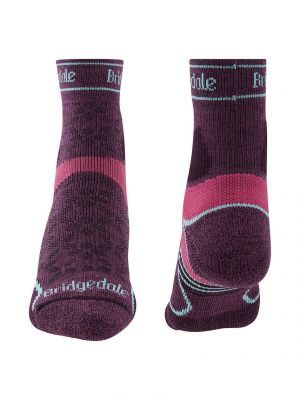 Sportske čarape od merino vune Bridgedale zelena