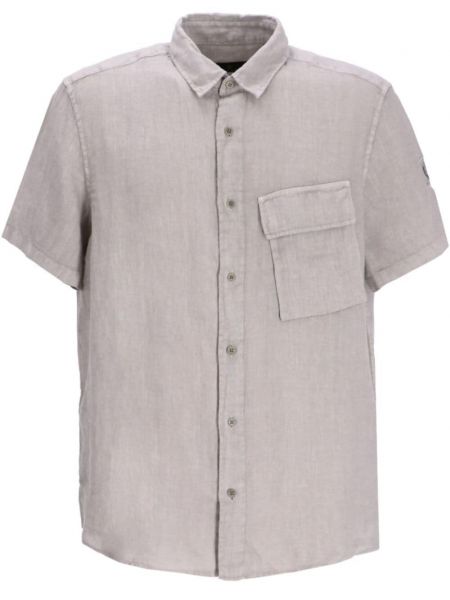Lininė marškiniai Belstaff pilka