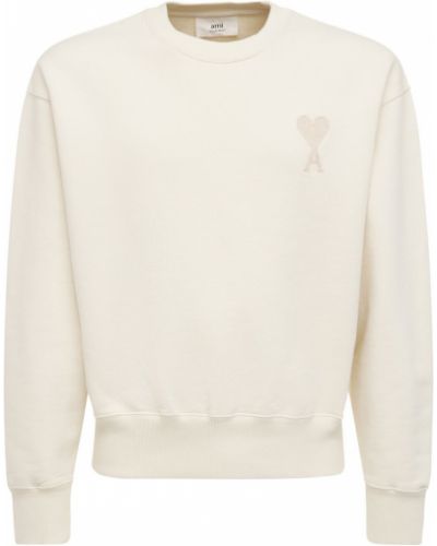 Bluza dresowa Ami Alexandre Mattiussi - Biały