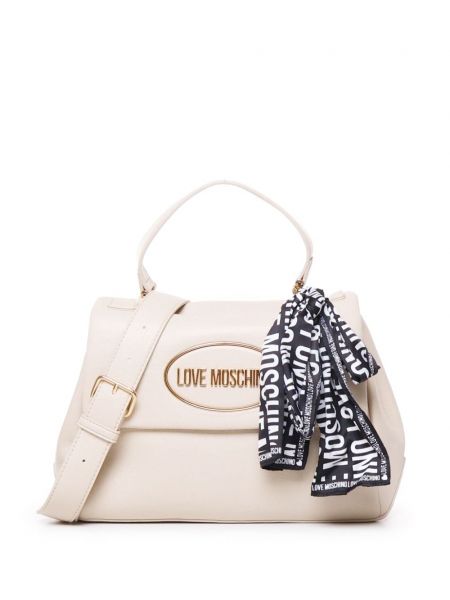 Taske Love Moschino hvid