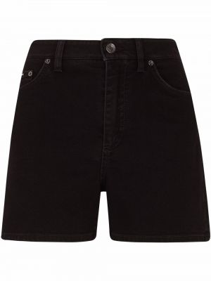 Džínsové šortky Dolce & Gabbana čierna
