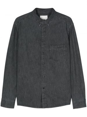 Siuvinėta džinsiniai marškiniai Marant pilka