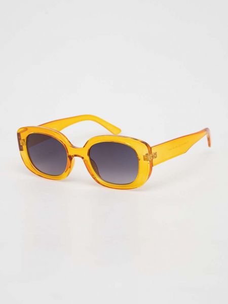 Okulary przeciwsłoneczne Answear Lab pomarańczowe