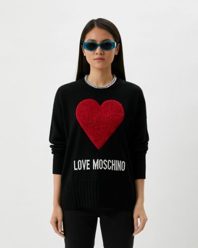 Свитер Love Moschino черный