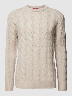 Dzianinowy sweter Esprit Collection beżowy