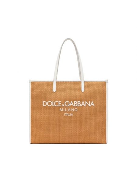 Shopperka Dolce And Gabbana brązowa