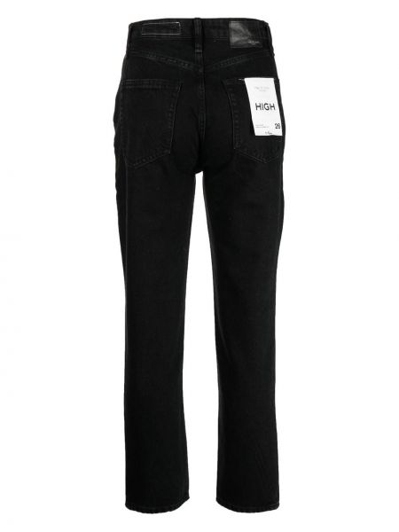 Skinny jeans aus baumwoll Rag & Bone schwarz