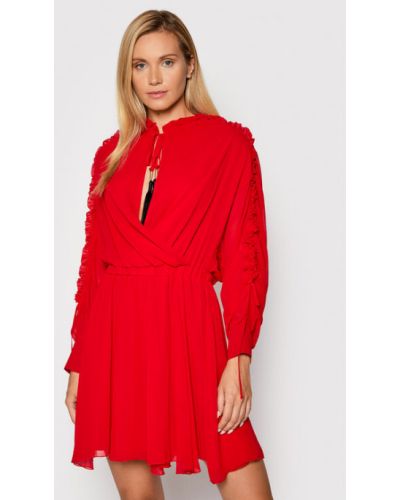Sukienka koktajlowa Babylon - czerwony