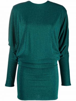 Robe de soirée en tricot Alexandre Vauthier vert