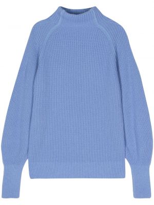 Плетен пуловер Iris Von Arnim синьо