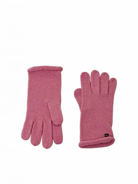 Rękawiczki Esprit różowe