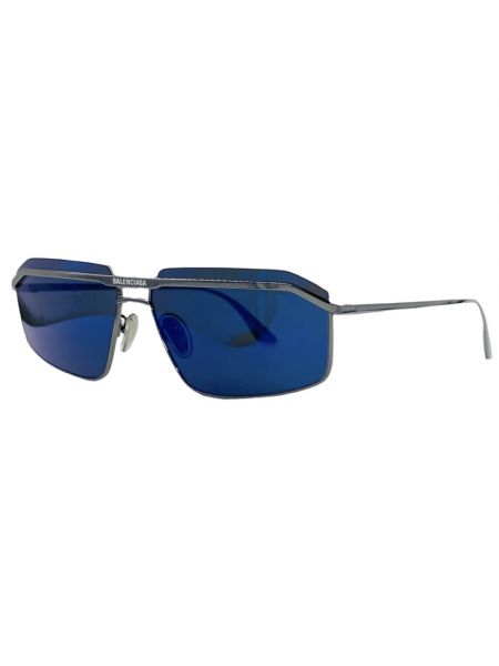 Niebieskie okulary przeciwsłoneczne Balenciaga