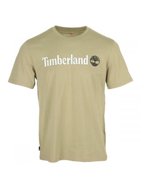 Koszulka z krótkim rękawem Timberland zielona