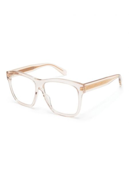 Brýle Stella Mccartney Eyewear béžové