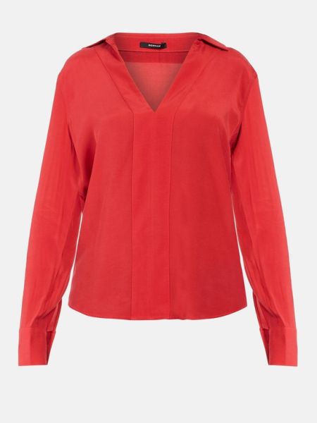 Рубашка-блузка Denham, светло-красный
