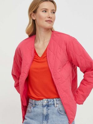Rövid kabát United Colors Of Benetton rózsaszín