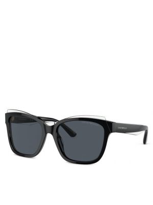 Okulary przeciwsłoneczne z kryształkami Emporio Armani czarne