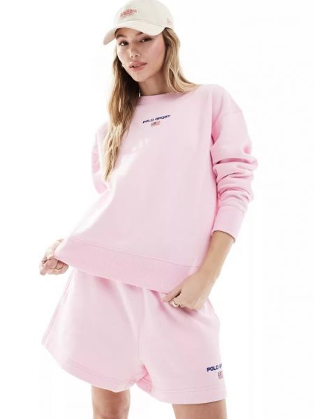 Спортивный свитшот Polo Ralph Lauren розовый
