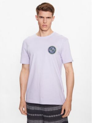 T-shirt Quiksilver violet