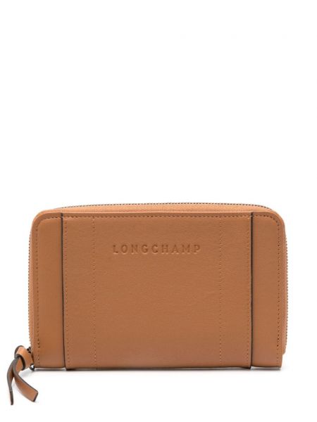 Nahka lompakko Longchamp ruskea