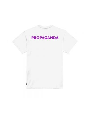 Camiseta de algodón Propaganda blanco