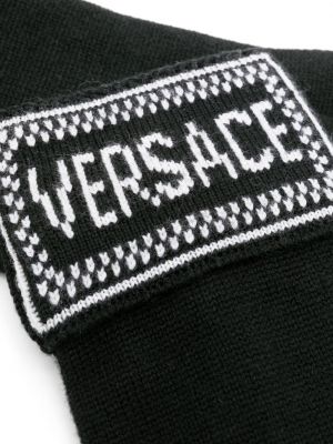 Gants en laine Versace