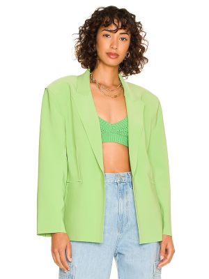 Куртка Norma Kamali, зеленый