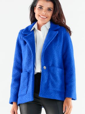 Παλτό Awama μπλε