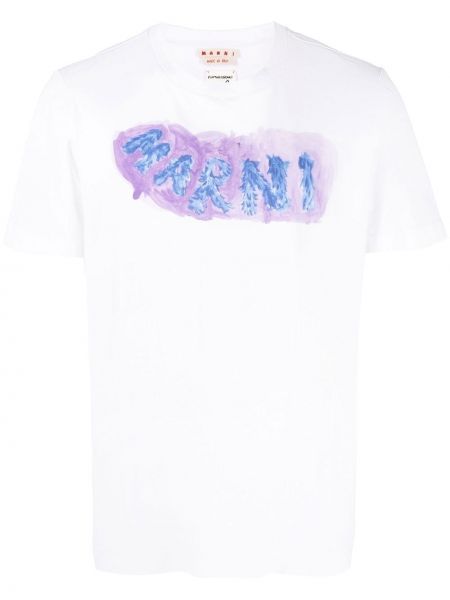 T-shirt mit print Marni