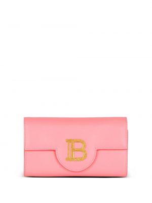 Usnjena denarnica Balmain roza