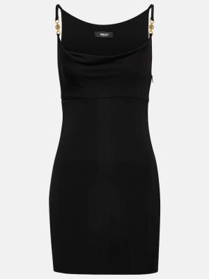 Haljina od jersey Versace crna