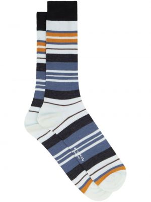Čarape s printom Etro plava
