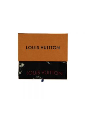 Szal wełniana Louis Vuitton Vintage czarna