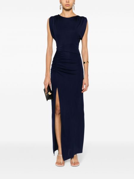 Sukienka wieczorowa Dvf Diane Von Furstenberg niebieska