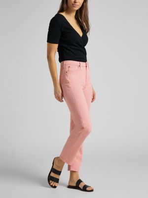 Straight jeans Lee pink