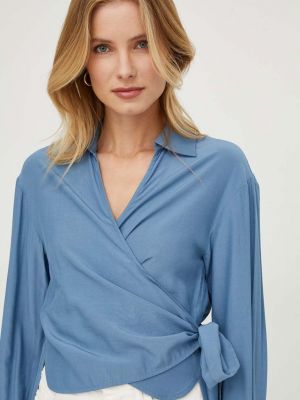 Блуза Sisley синьо