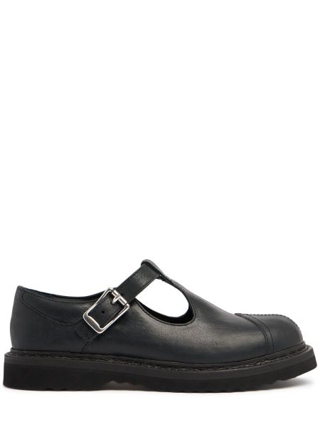 Skinn loafers Our Legacy svart