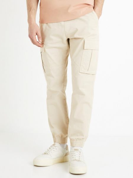 Pantaloni Celio alb