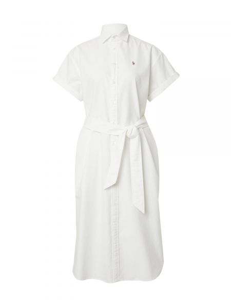 Haljina košulja Polo Ralph Lauren bijela
