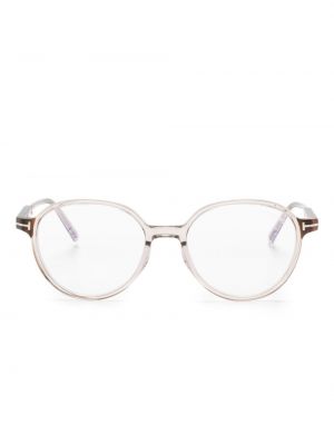 Átlátszó szemüveg Tom Ford Eyewear rózsaszín