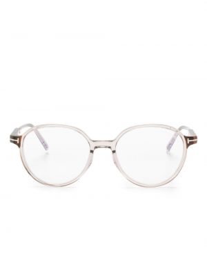 Şeffaf gözlük Tom Ford Eyewear pembe