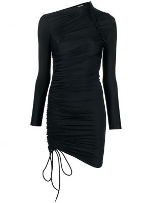 Koktejlové šaty Balenciaga černé