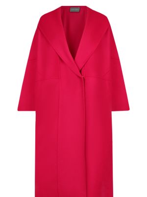 Пальто Alberta Ferretti розовое