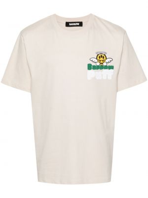 T-shirt à imprimé Barrow beige