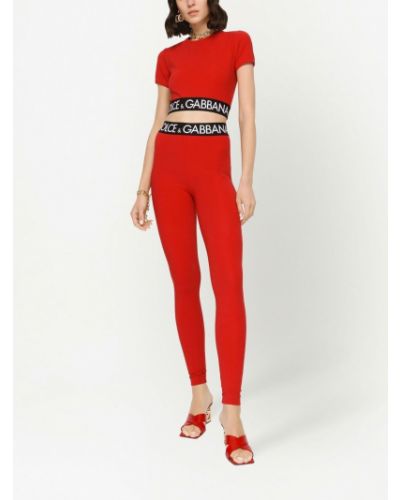 Legíny Dolce & Gabbana červené