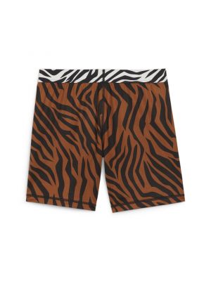 Pantaloni sport cu imprimeu animal print Puma
