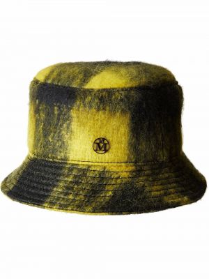 Sombrero de lana mohair Maison Michel negro