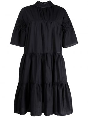 Памучна рокля Merlette черно
