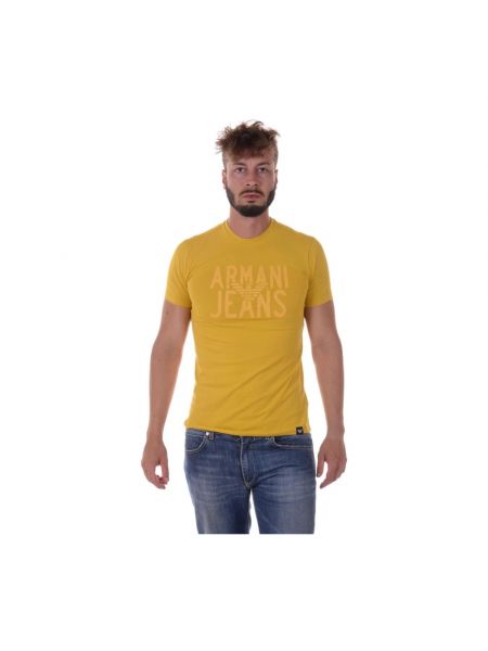 Koszulka Armani Jeans żółta